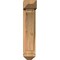 Ekena Millwork Thorton Arts and Crafts Smooth Bracket w/ Offset Brace, Western Red Cedar, 5 1/2"W x 14"D x 26"H BKT0604X14X26THR03SWR - alternate 3